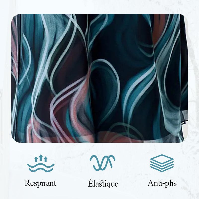 🔥50% de réduction🔥Robe Midi Rêveuse en Mousseline