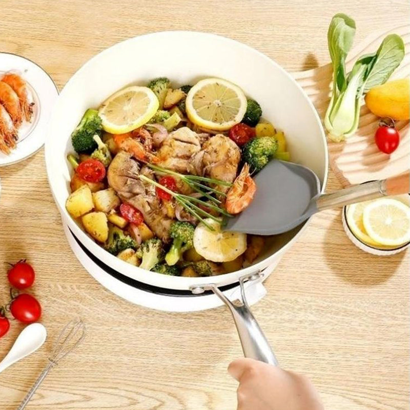 🔥55 % de réduction🍳Pot en fer résistant à l'usure, entièrement fait à la main, sans revêtement