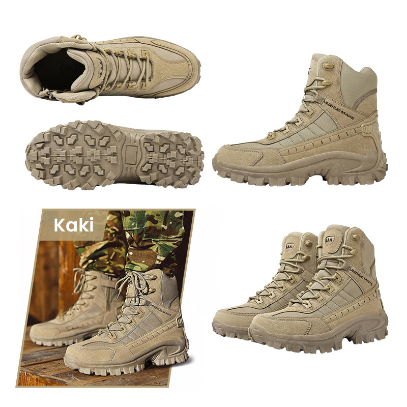 đ„Bottes de sport tactiques montantes impermĂ©ables et antidĂ©rapantes (amĂ©lioration de la durabilitĂ©)