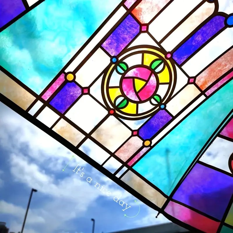 🔥Parapluie automatique en verre teinté🌂