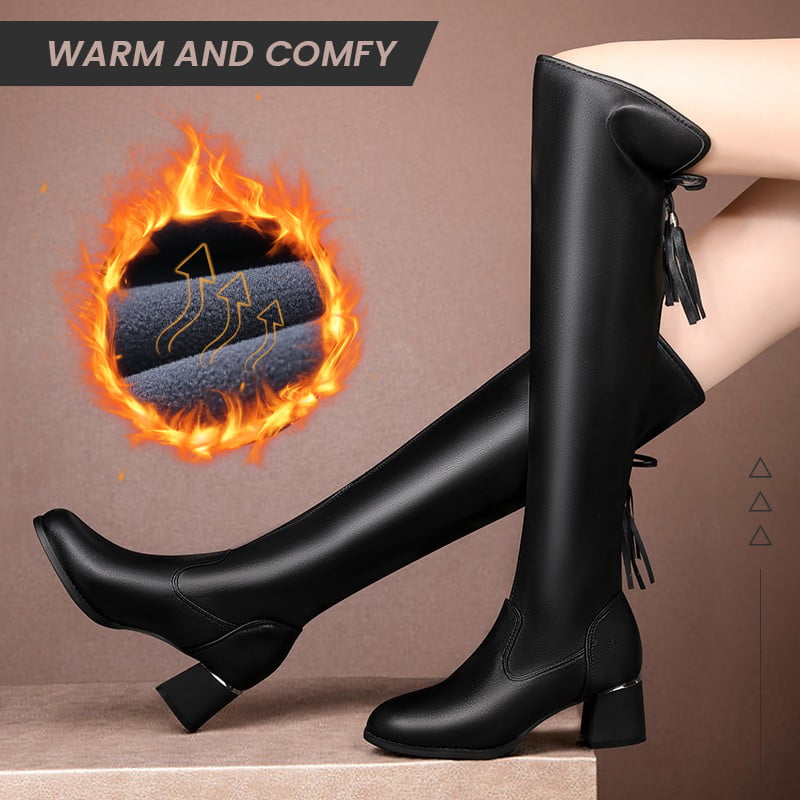 👢Bottes extensibles confortables, chaudes et élégantes✨️