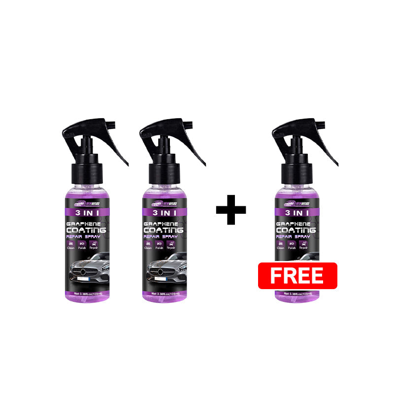 đ„50% DE RĂDUCTIONđ Spray de revĂȘtement rapide haute protection 3 en 1 pour voiture