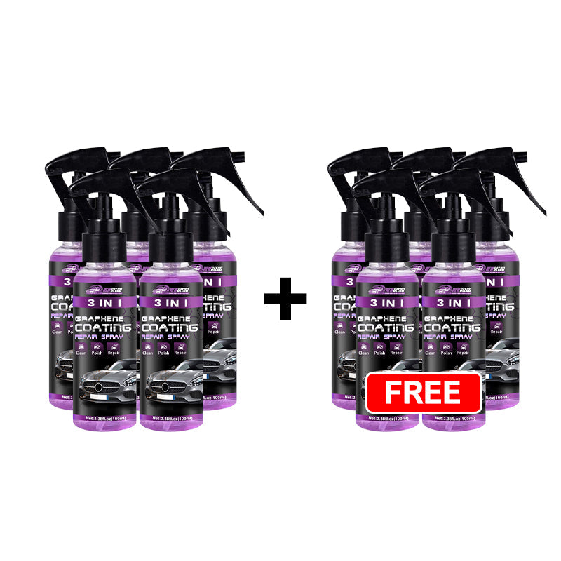 đ„50% DE RĂDUCTIONđ Spray de revĂȘtement rapide haute protection 3 en 1 pour voiture