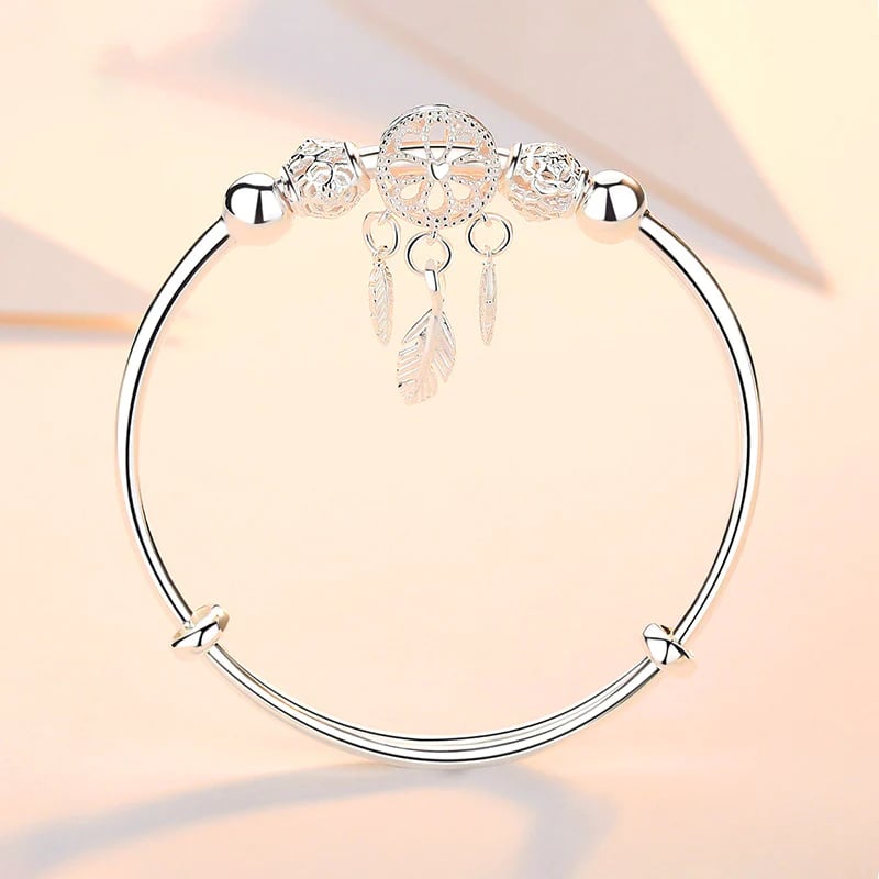Bracelet attrape-rêves en argent 🎁COFFRET CADEAU GRATUIT