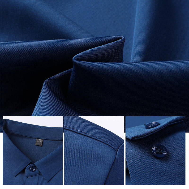 🔥55 % de réduction👔 Chemise Habillée Extensible Infroissable pour Hommes