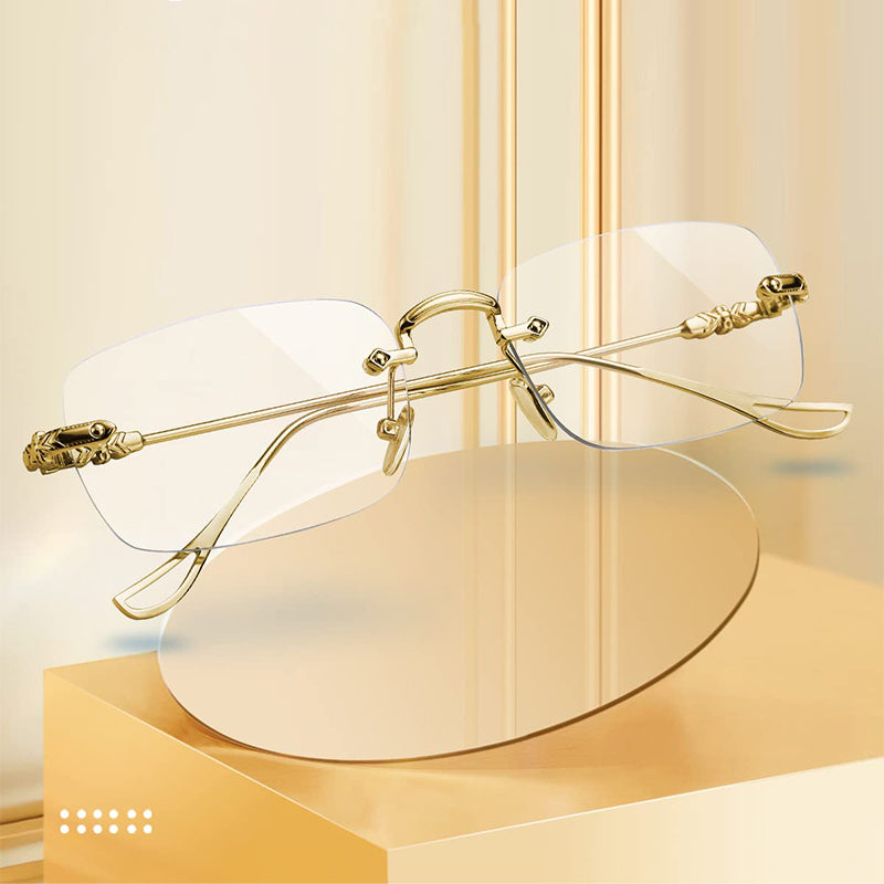 👀Lunettes de presbytie sans monture anti-lumière bleue pour hommes et femmes