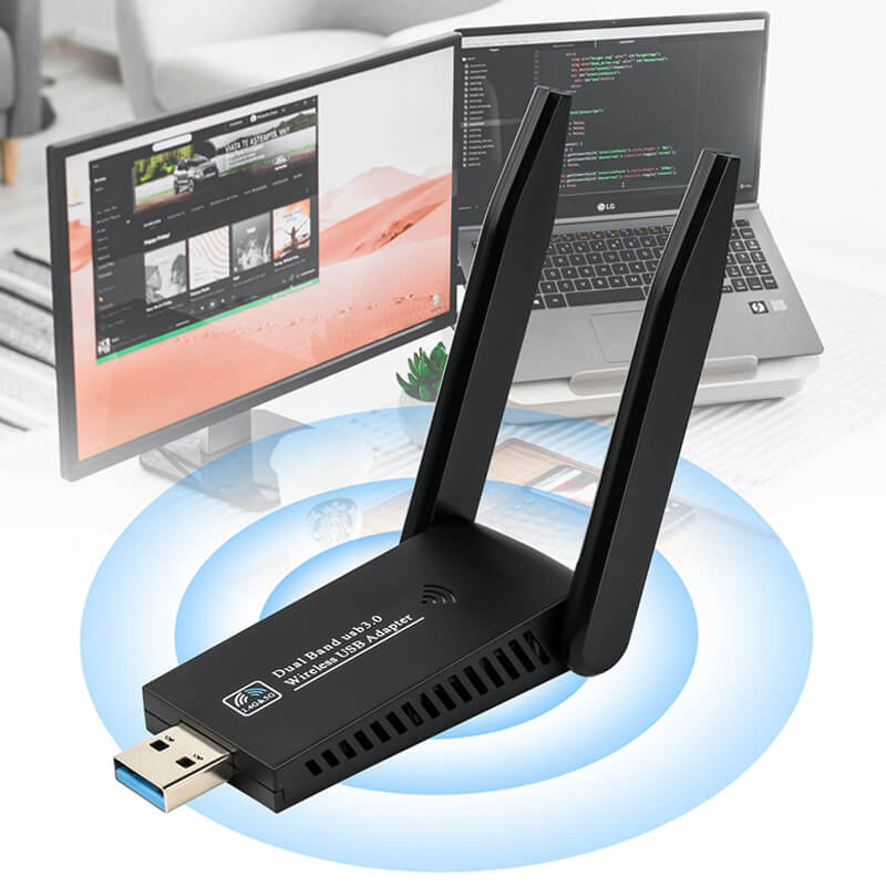 đ„Mise Ă jour d'un nouveau produitđ„Carte rĂ©seau sans fil 1300 Mbps 5G Gigabit double bande