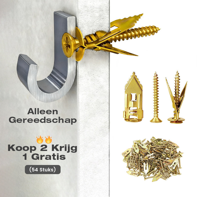 🔈🔈Kit de chevilles autotaraudeuses pour plaques de plâtre🔧Aucun perçage requis🔥Convient aux maisons et aux bureaux