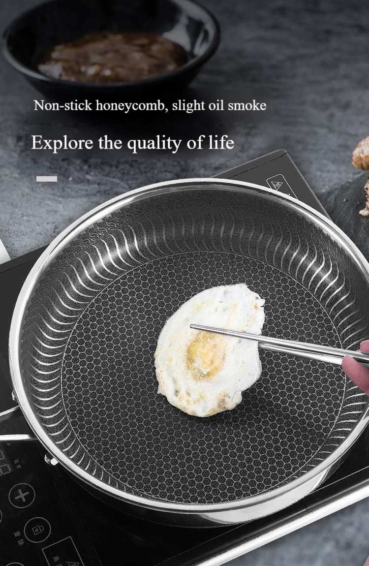 🔥Grande vente - 55 % de réduction!!! 🍳Poêle antiadhésive de première qualité avec couvercle