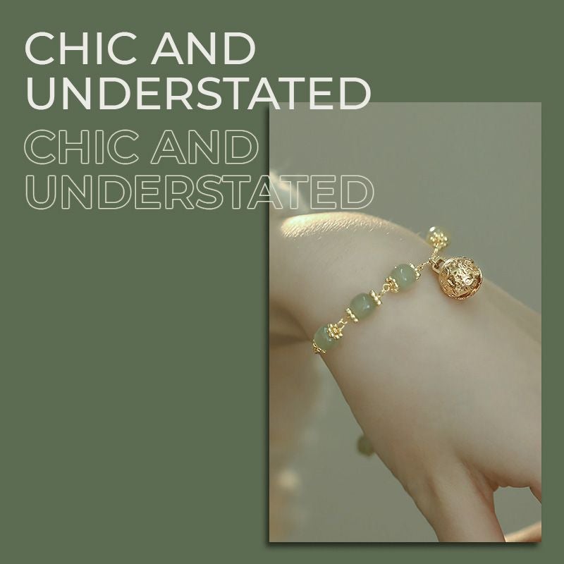 🌙52 % de réduction🌙Bracelet de prière et de paix en jade Hetian