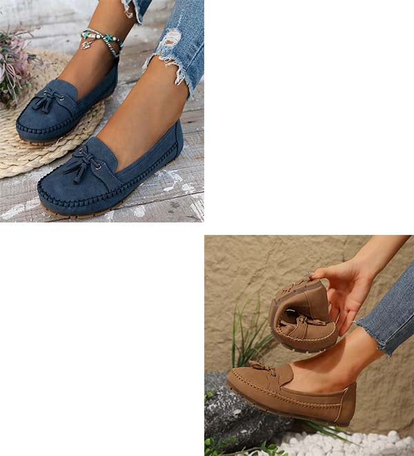 🔥Journée de la femme - 53% de réduction🔥Confortables mocassins vintage pour femmes