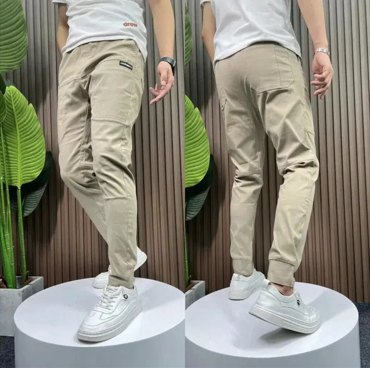 đ„Vente limitĂ©e 50% DE RĂDUCTIONđ„Pantalon cargo skinny multi-poches Ă haute Ă©lasticitĂ© pour hommesđ