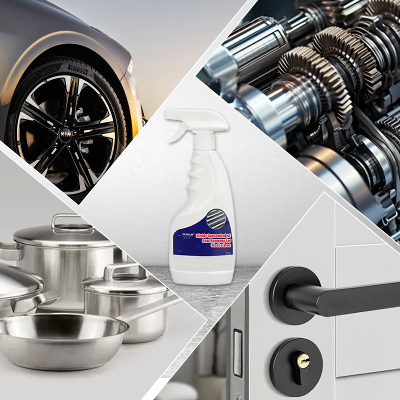 ✨60 % DE RÉDUCTION🔩Détachant antirouille hautement concentré – Efficace sur l'acier et le fer, action rapide et doux pour les surfaces métalliques✨