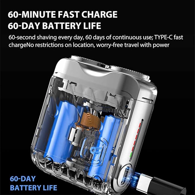🔥VENTE CHAUDE 50% DE RÉDUCTION🔥Mini rasoir électrique explosif