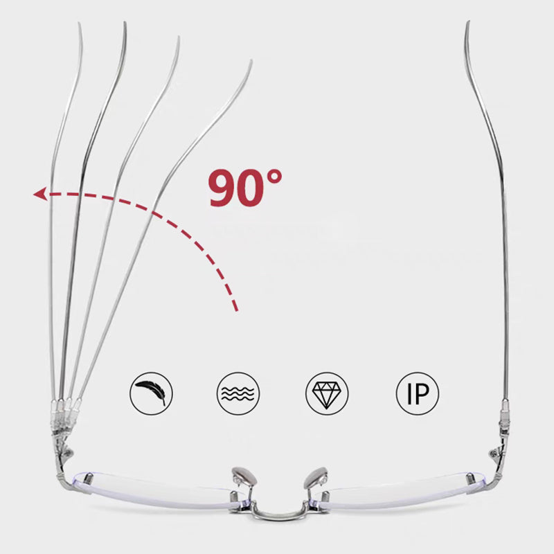 👀Lunettes de presbytie sans monture anti-lumière bleue pour hommes et femmes