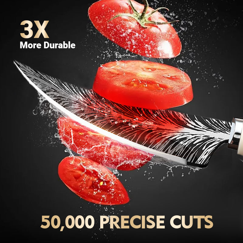 ✨️Coffret de couteaux à désosser à lame courbée et tranchante avec coffret cadeau✨️