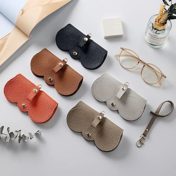 🔥vente à chaud🔥Sac à lunettes de soleil en cuir souple