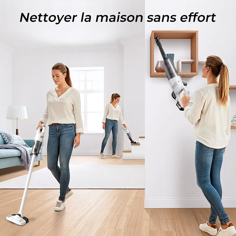 🔥55 % de réduction🔥Aspirateur à main sans fil 3 en 1, autonome et rechargeable