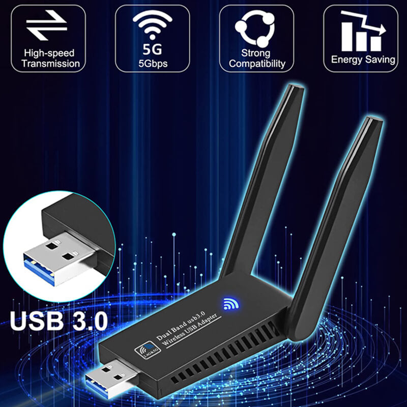 đ„Mise Ă jour d'un nouveau produitđ„Carte rĂ©seau sans fil 1300 Mbps 5G Gigabit double bande
