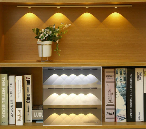 🔥50 % de réduction sur tout le site💡 Lampe d'armoire LED avec détecteur de mouvement, trois températures de couleur