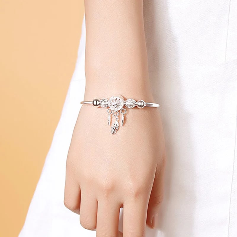 Bracelet attrape-rêves en argent 🎁COFFRET CADEAU GRATUIT