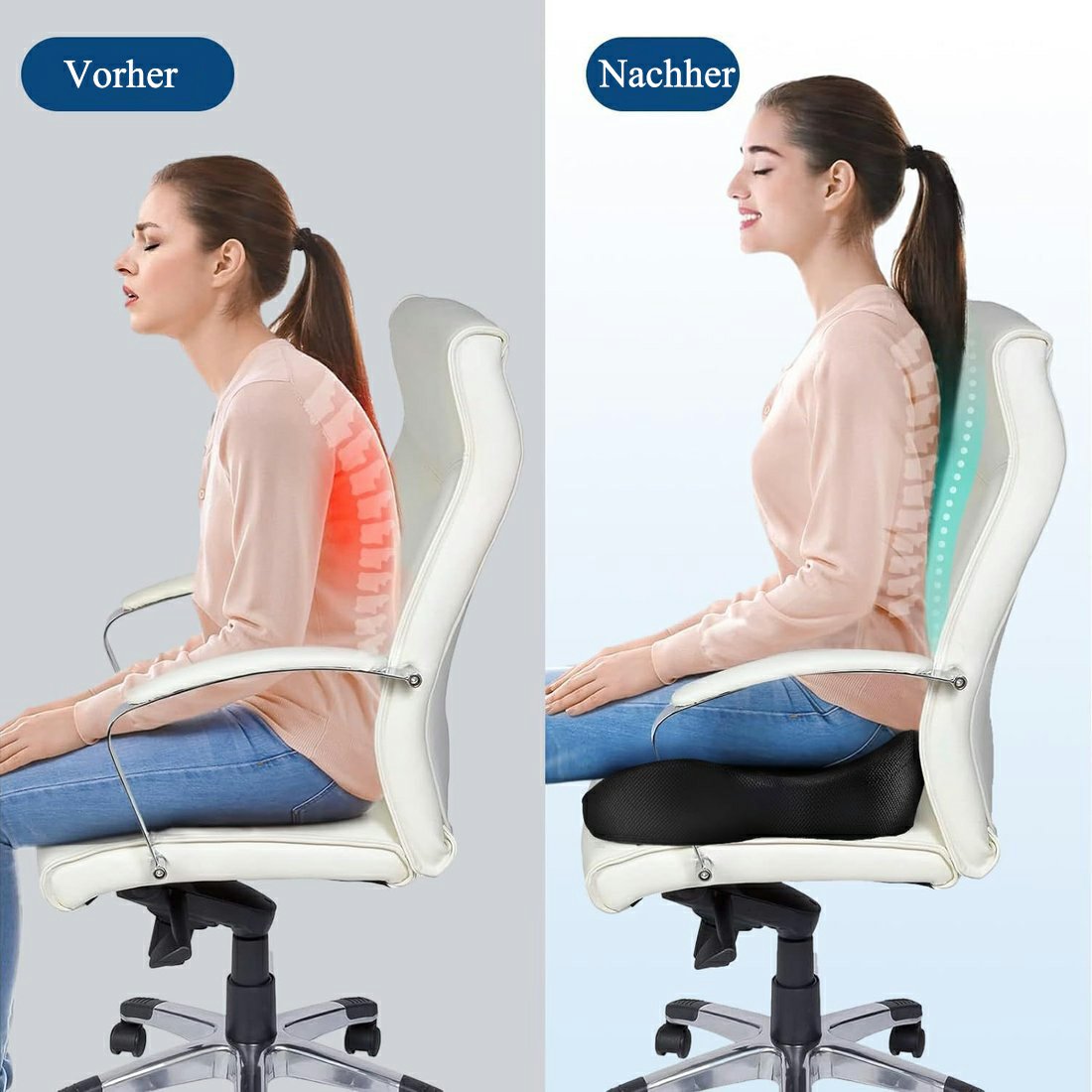 🎁Meilleur Vendeur 55 % DE RÉDUCTION🔥Coussin de siège ergonomique en mousse à mémoire de forme【🚀Livraison gratuite】