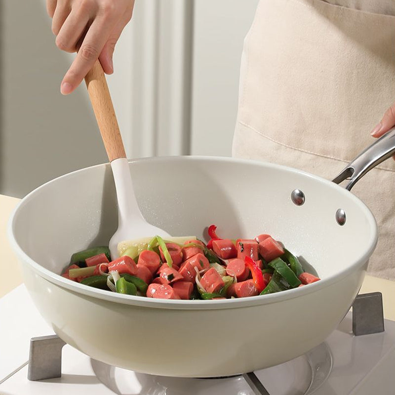🔥55 % de réduction🍳Pot en fer résistant à l'usure, entièrement fait à la main, sans revêtement