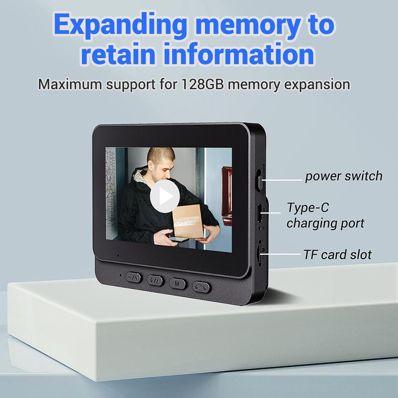 🚪 50 % DE RÉDUCTION ! 📹 Sonnette vidéo intelligente – Caméra HD, interphone bidirectionnel et vision nocturne 🔒