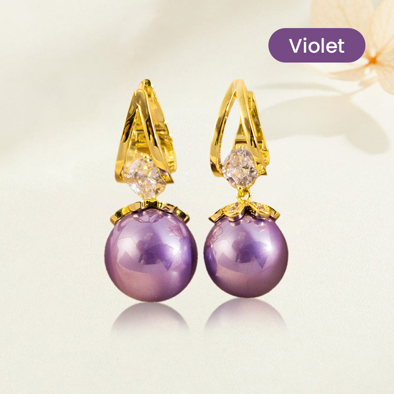 💎✨Boucles d'oreilles pendantes en perles étincelantes pour femmes