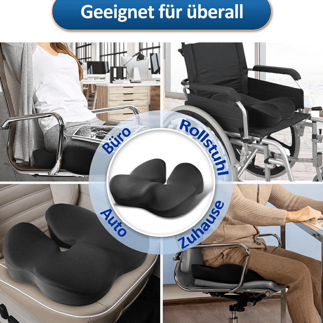🎁Meilleur Vendeur 55 % DE RÉDUCTION🔥Coussin de siège ergonomique en mousse à mémoire de forme【🚀Livraison gratuite】