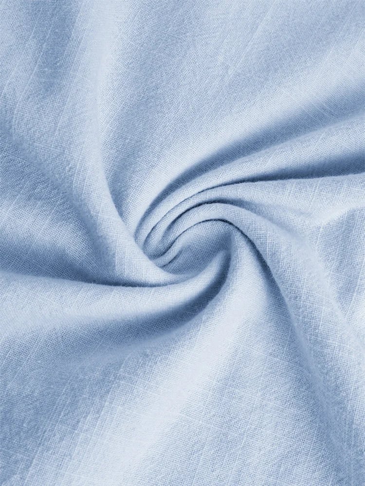 🔥50% de réduction🔥Chemise à manches longues pour hommes, en coton et lin