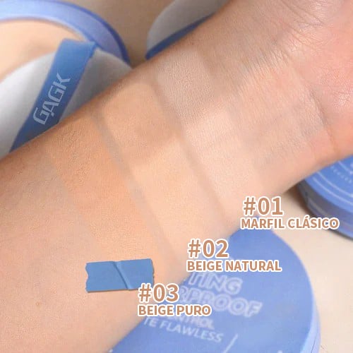 🔥2 ACHETÉS,1 GRATUIT 💝Matte Waterproof Perfect Pressed Powder