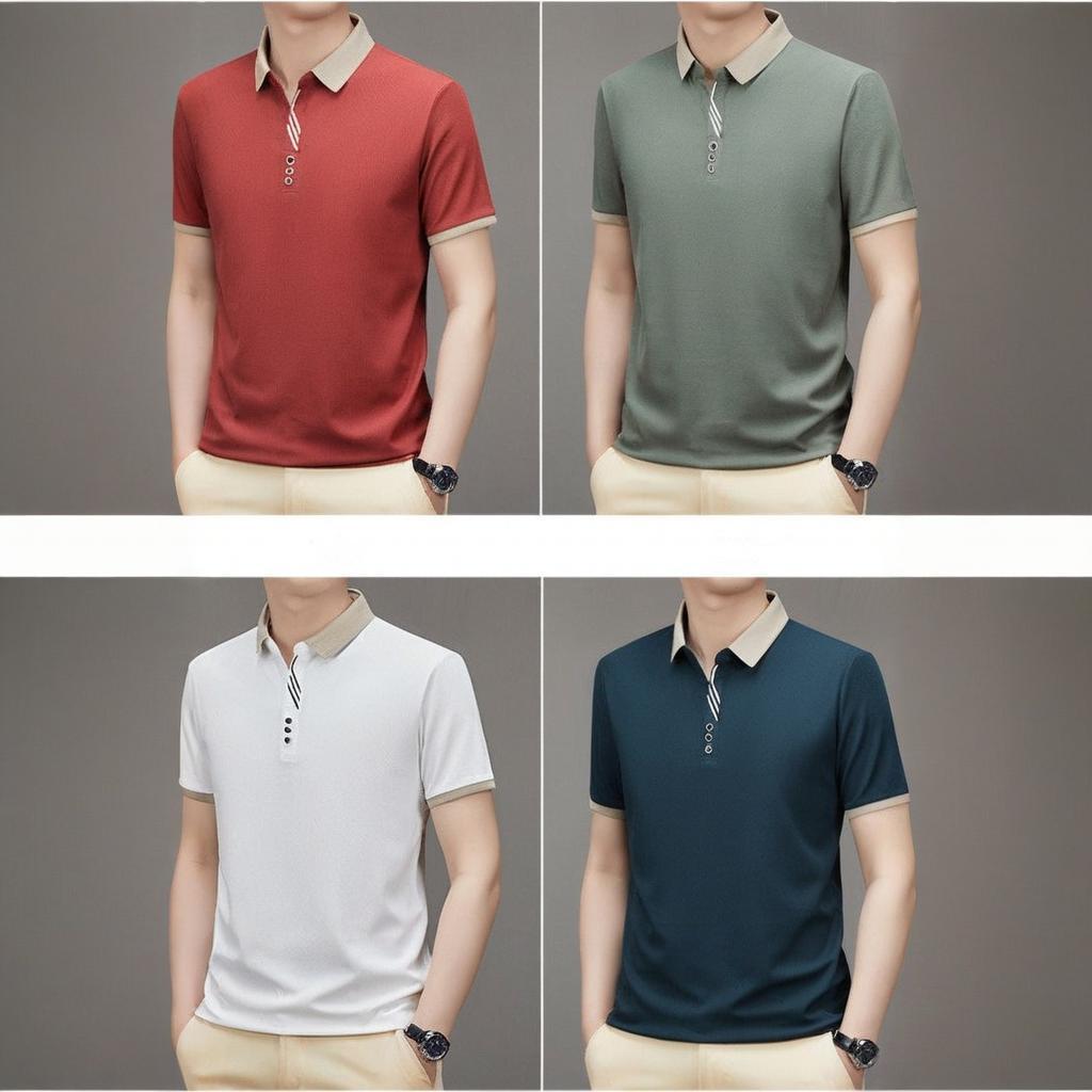 🔥53% de réduction🔥Nouveau jacquard rayé gaufré à manches courtes pour le printemps et l'été