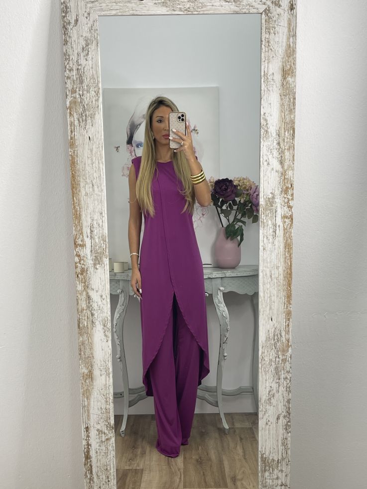 💥49% DE RÉDUCTION💥💕Combinaison en jersey 7 couleurs pour femmes matures