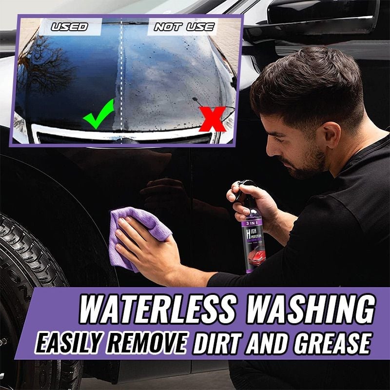 đ„50% DE RĂDUCTIONđ Spray de revĂȘtement rapide haute protection 3 en 1 pour voiture