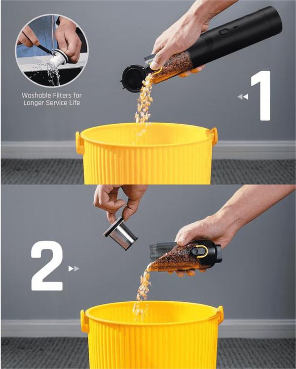 đ Vente chaudeđ Aspirateur de voiture sans fil Slim V8 Mate haute puissance 13000Pa/30AW