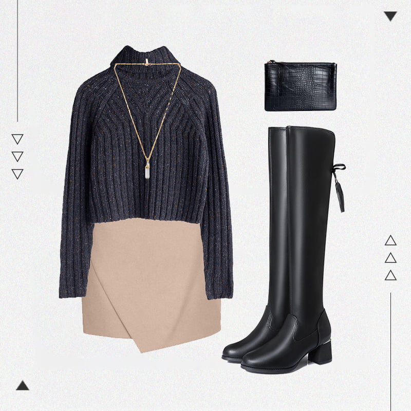 👢Bottes extensibles confortables, chaudes et élégantes✨️