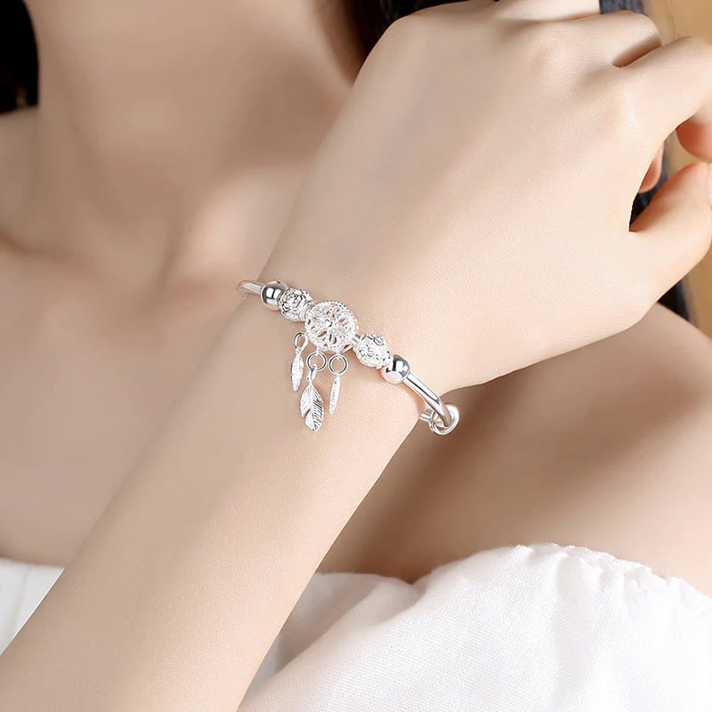 Bracelet attrape-rêves en argent 🎁COFFRET CADEAU GRATUIT