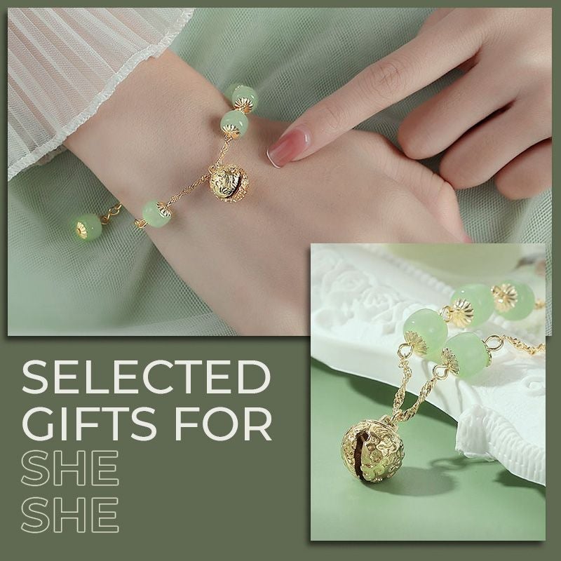 🌙52 % de réduction🌙Bracelet de prière et de paix en jade Hetian