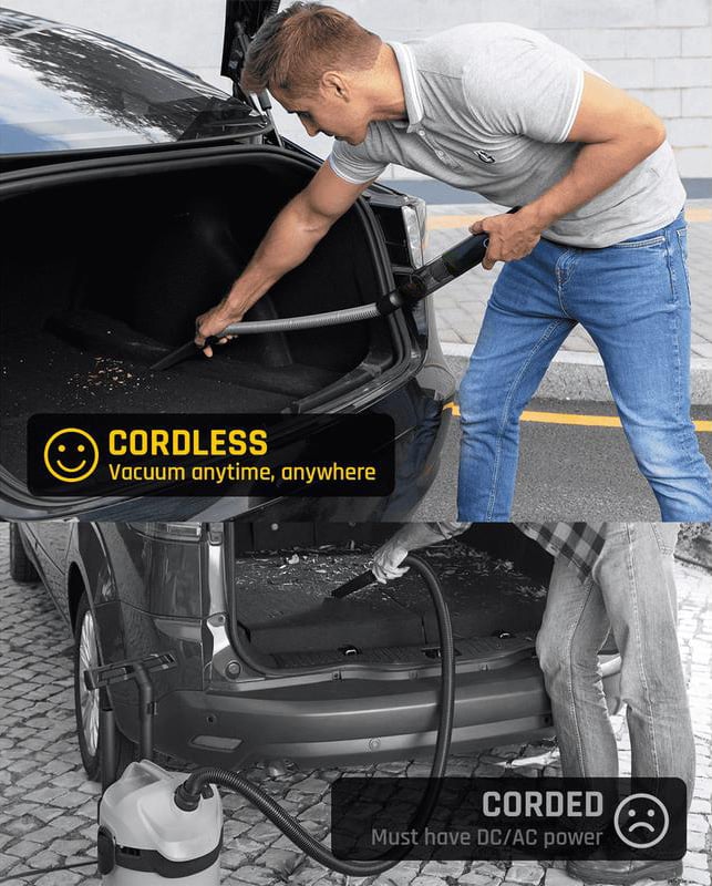 đ Vente chaudeđ Aspirateur de voiture sans fil Slim V8 Mate haute puissance 13000Pa/30AW