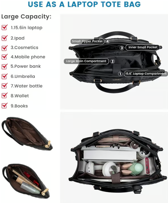 đMeilleur vendeurđ„Sac fourre-tout 3 en 1 pour femme(55% de rĂ©ductionâ°)