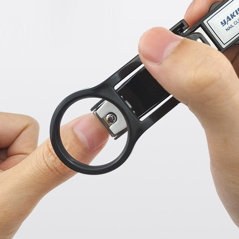 ✨️50% de réduction✨️Coupe-ongles anti-éclaboussures avec loupe