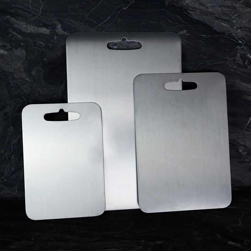 🔥50% de réduction🔥Planche à découper en acier inoxydable antibactérienne