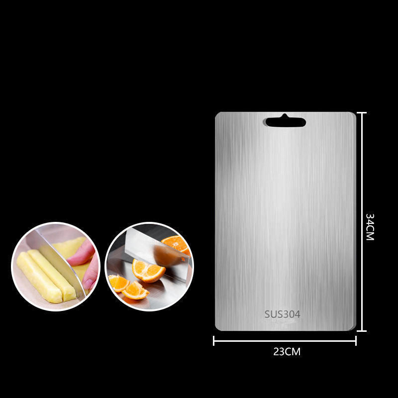 🔥50% de réduction🔥Planche à découper en acier inoxydable antibactérienne