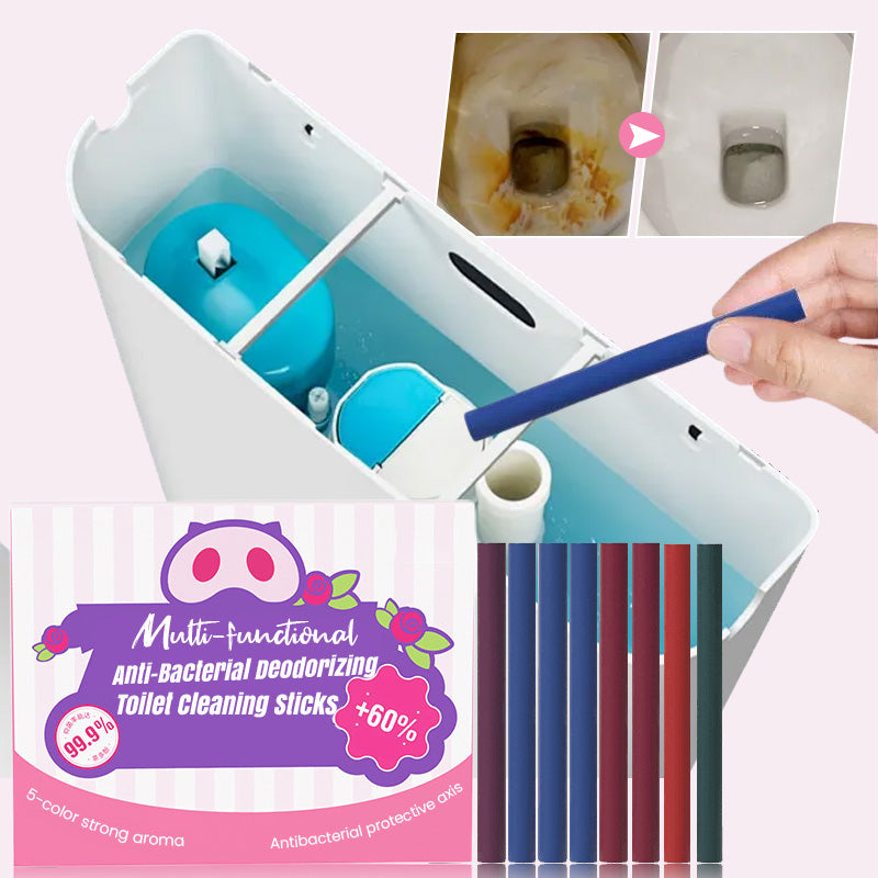 ✨Bâtonnets de nettoyage de toilettes multifonctionnels, antibactériens et désodorisants🌈