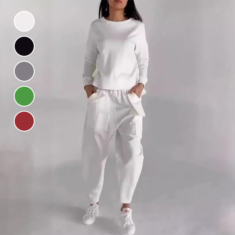💞Rabais saisonnier 53%💞Costume décontracté sportif pour femme avec plusieurs poches
