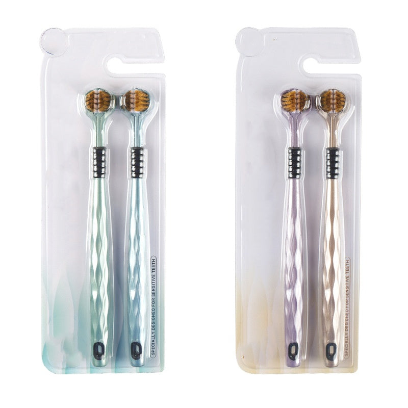 Offre de la Saint-Valentin - 52% de réduction ! 🦷 Brosse à dents nettoyante à trois têtes et à angles multiples
