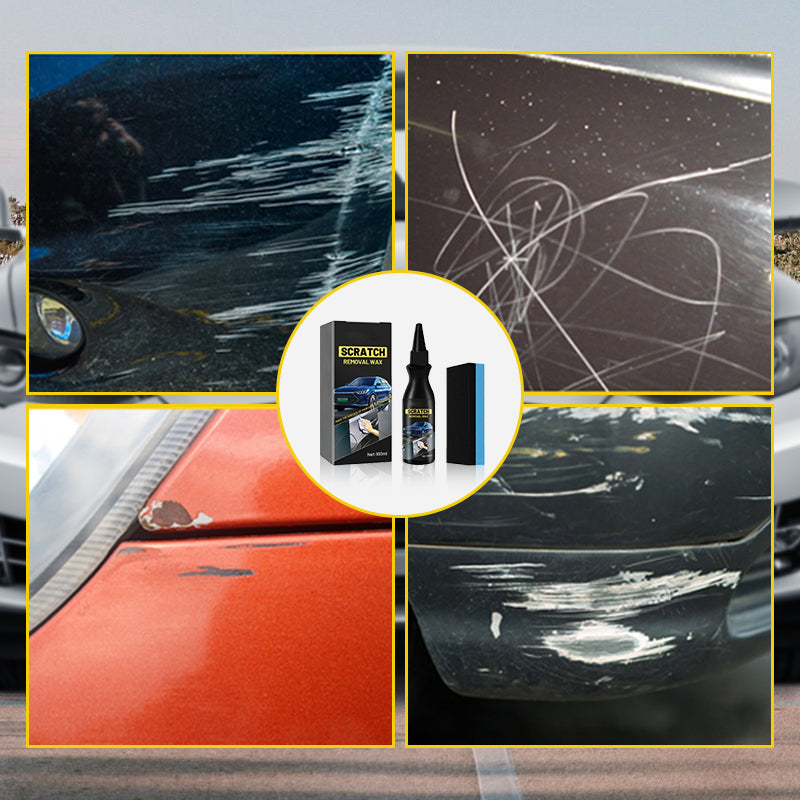 Dissolvant efficace de rayures de voiture avec éponge(🔥52% de réduction)