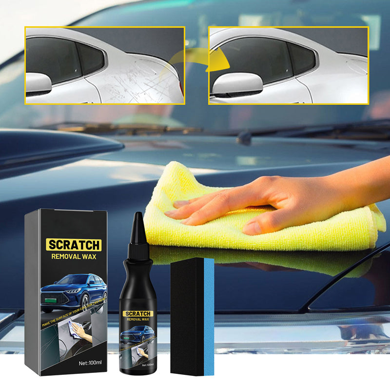 Dissolvant efficace de rayures de voiture avec éponge(🔥52% de réduction)