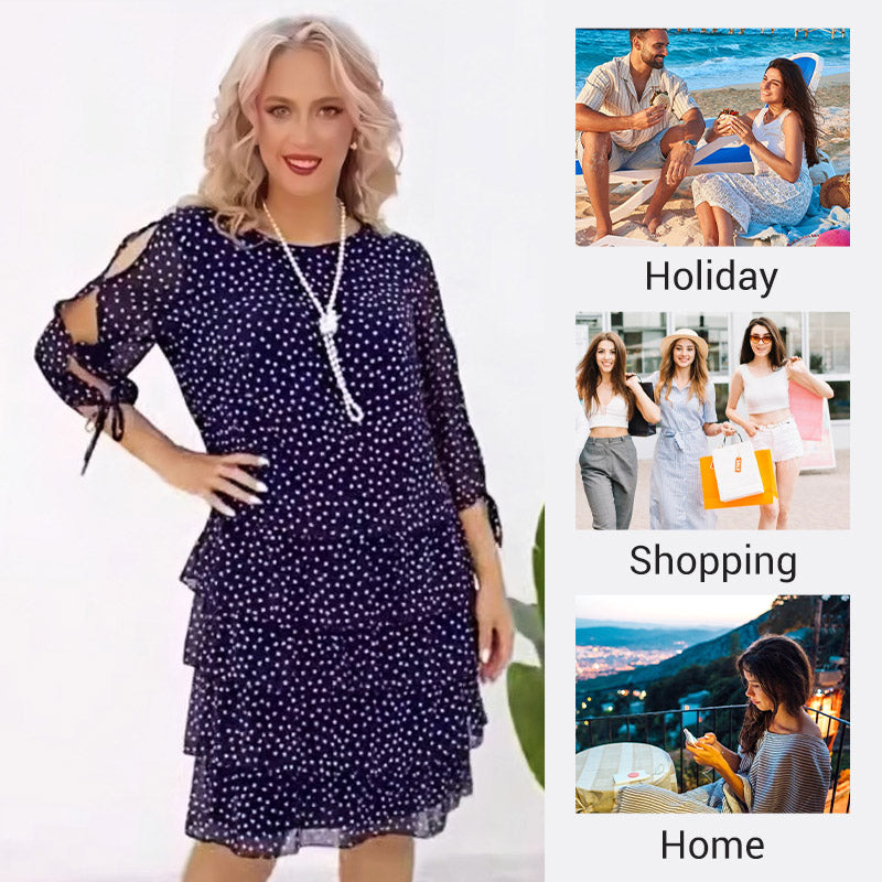 đ
Vente de NoĂ«l - 55 % de rĂ©ductionđRobe Ă©vasĂ©e superposĂ©e imprimĂ©e dĂ©contractĂ©e pour femme